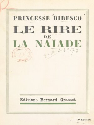 cover image of Le rire de la naïade